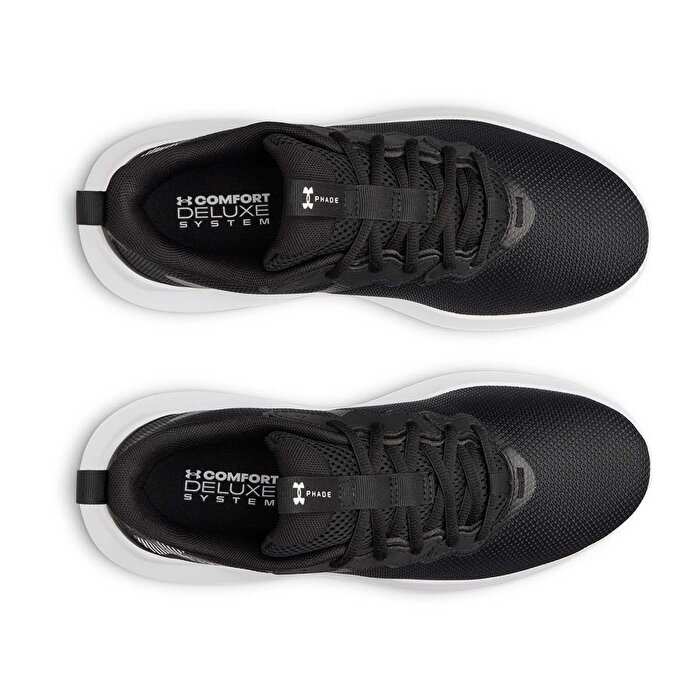 Under Armour Phade Run 4 Erkek Siyah Koşu Ayakkabısı