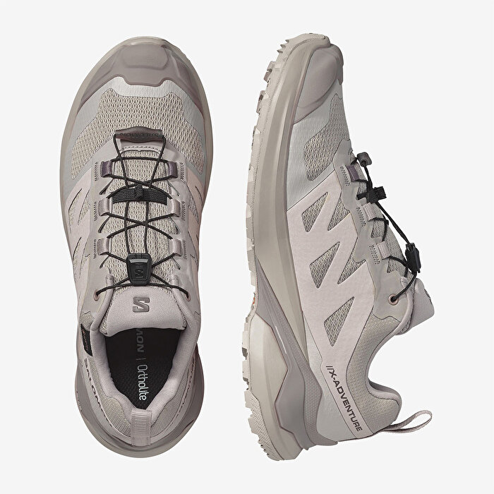 Salomon X-Adventure Goretex Kadın Gri Outdoor Ayakkabı