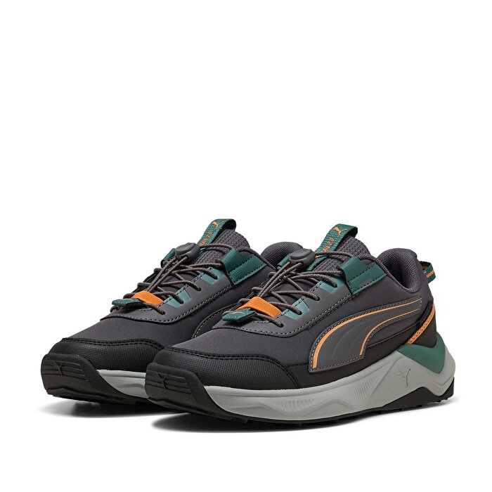 Puma Evolve 2.0 Trail Lo Jr Çocuk Gri Spor Ayakkabı