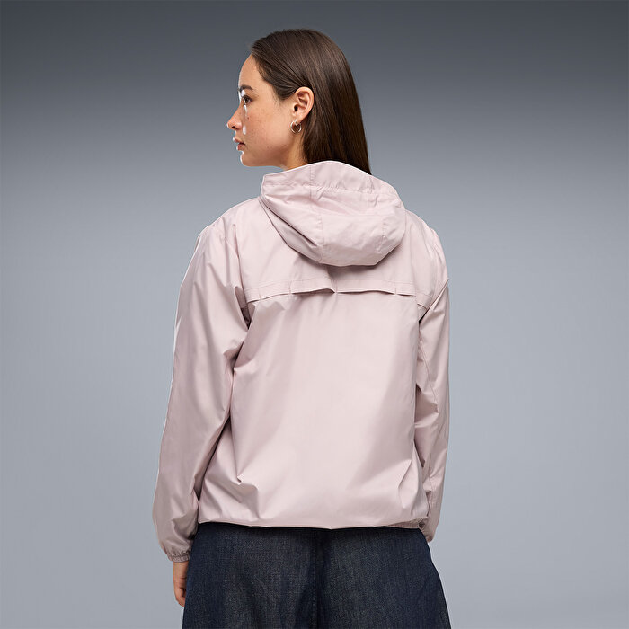Puma Essentials Regular Kadın Pembe Kapüşonlu Ceket