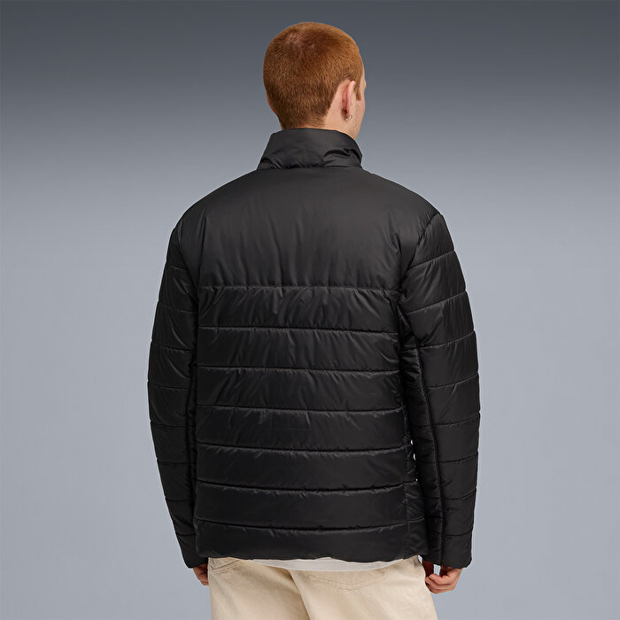 Puma Essentials Padded Erkek Siyah Dik Yaka Mont