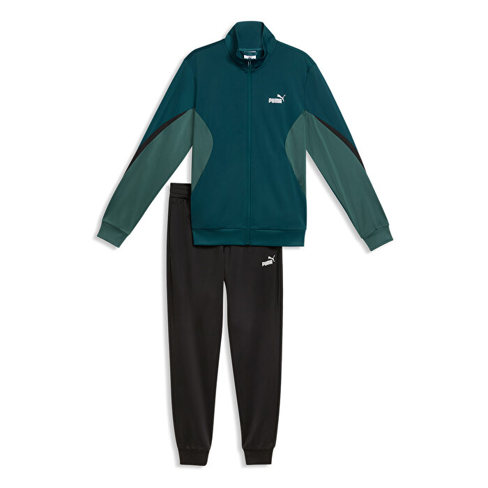 Puma Essentials Block Poly Erkek Dik Yaka Eşofman Takımı