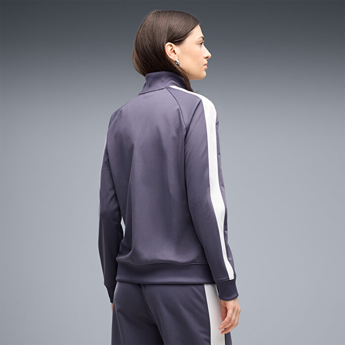 Puma T7 Track Kadın Mor Dik Yaka Ceket