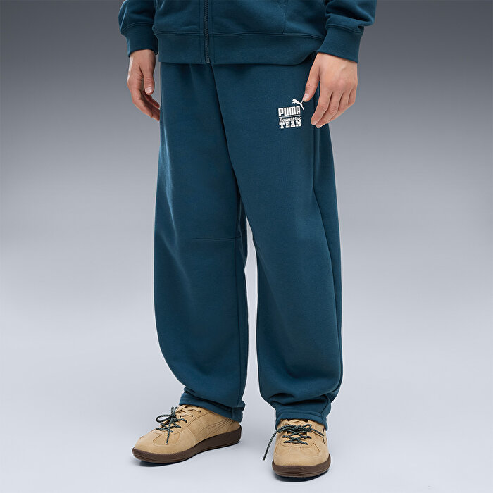 Puma Mid 90s Barrel Erkek Çocuk Yeşil Eşofman Altı