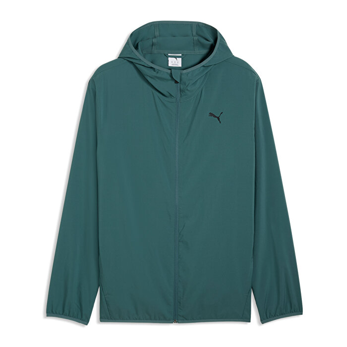 Puma Tad Woven Erkek Yeşil Kapüşonlu Ceket