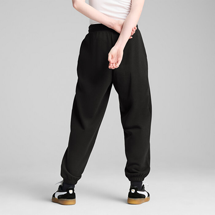 Puma Wardrobe Essentials Kadın Siyah Eşofman Altı
