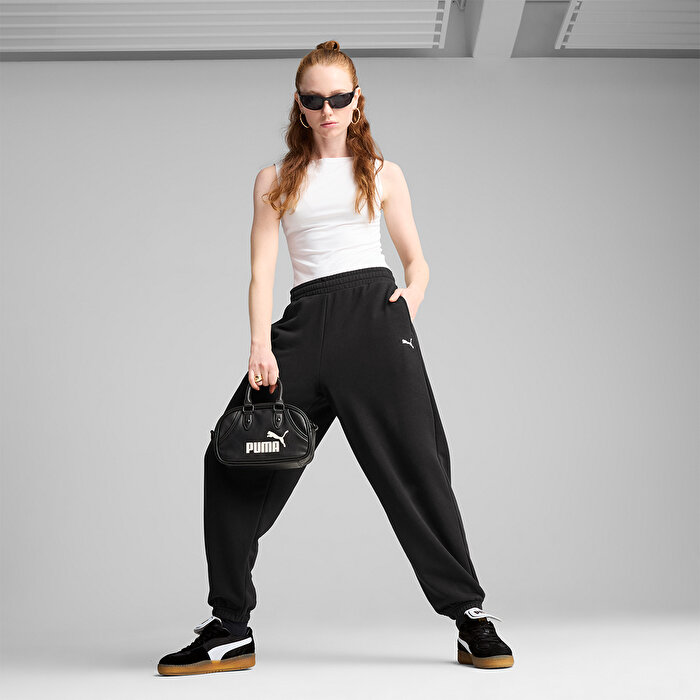 Puma Wardrobe Essentials Kadın Siyah Eşofman Altı