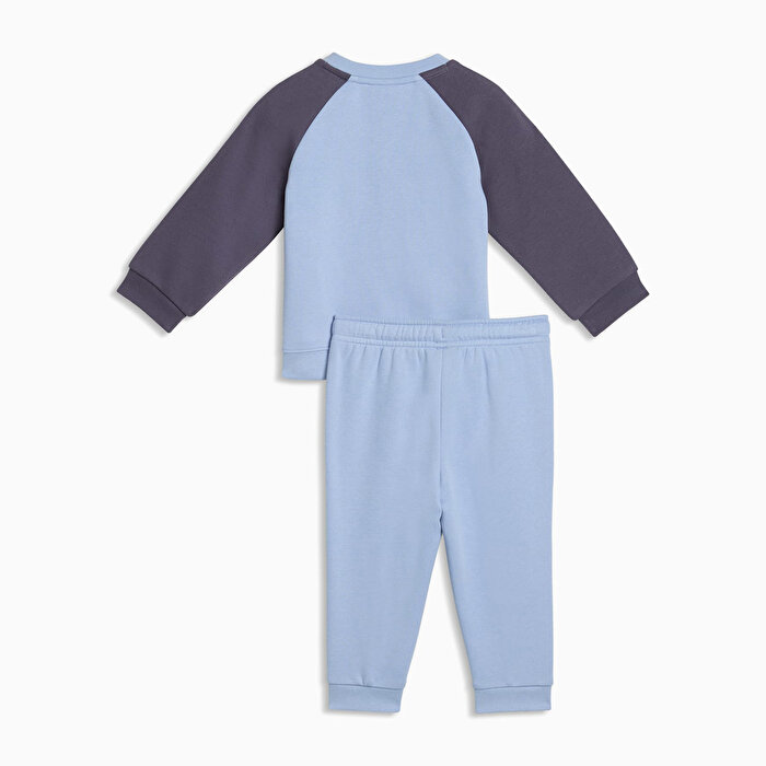 Puma Essentials Raglan Crew Set Bebek Mavi Eşofman Takımı