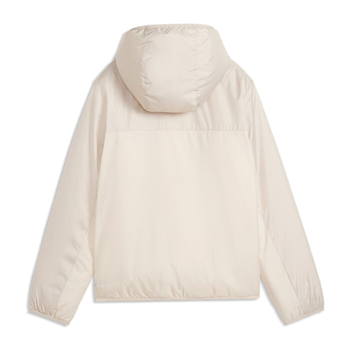 Puma Essentials Light Padded Kadın Bej Kapüşonlu Mont