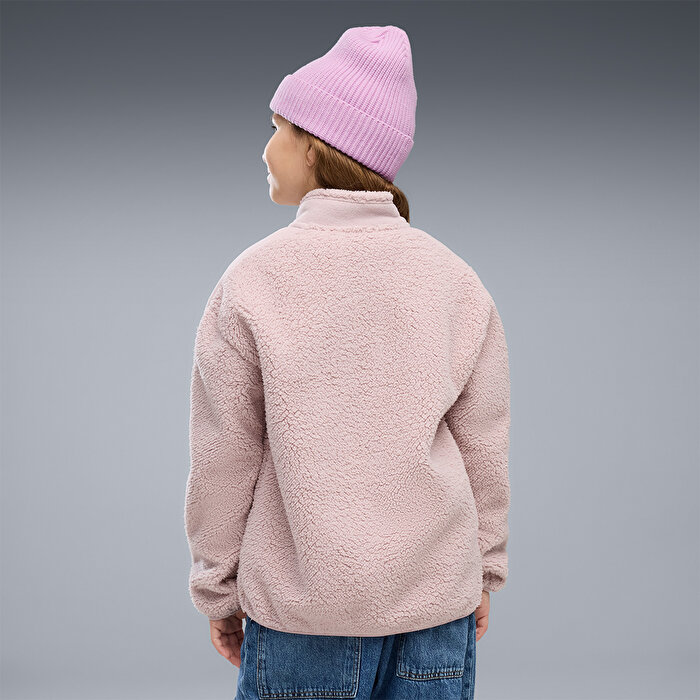 Puma Essentials Winterized Çocuk Pembe Sweatshirt