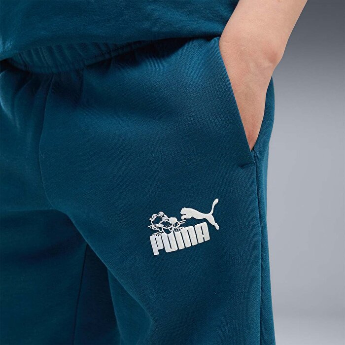 Puma Super Çocuk Turkuaz Eşofman Altı