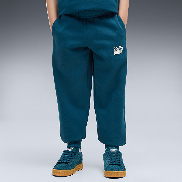 Puma Super Çocuk Turkuaz Eşofman Altı