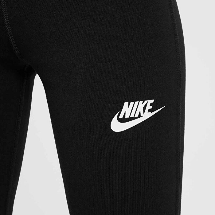 Nike Sportswear Classic Hr Flare Lbr Kız Çocuk Siyah Tayt