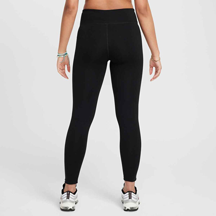 Nike Sportswear Classic Hr Lbr Kız Çocuk Siyah Tayt