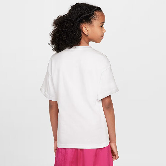 Nike Sportswear Boy Essential Lbr Çocuk Beyaz Tişört