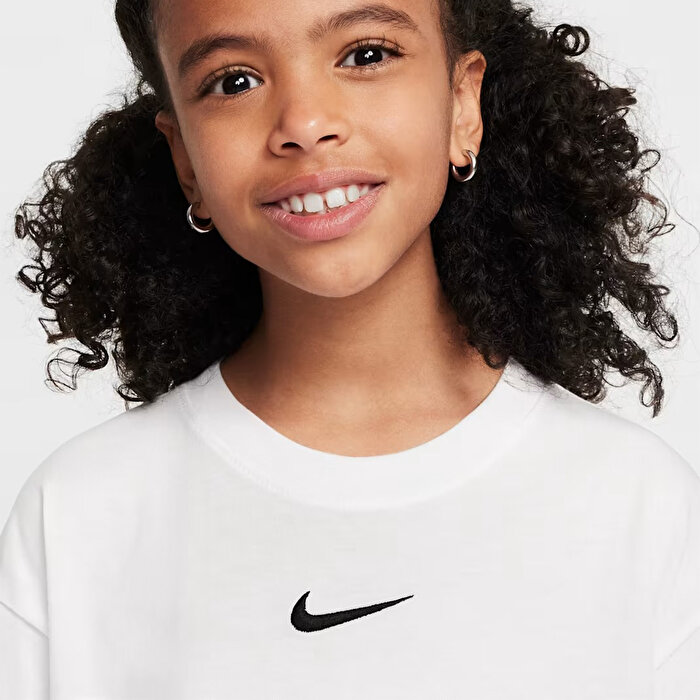 Nike Sportswear Boy Essential Lbr Çocuk Beyaz Tişört