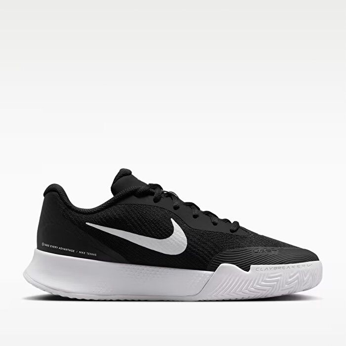 Nike Vapor Lite 3 Cly Kadın Siyah Tenis Ayakkabısı