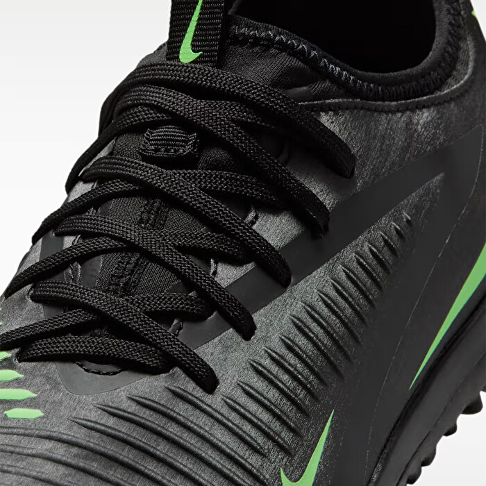 Nike Phantom 6 Low Acad Jr Tf Çocuk Siyah Halı Saha Ayakkabısı
