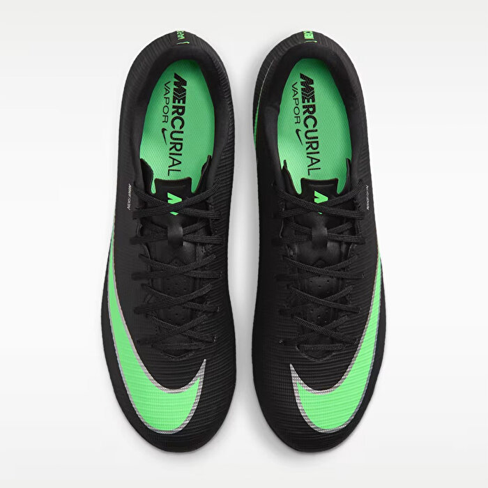 Nike Vapor 17 Academy Ag Erkek Siyah Krampon