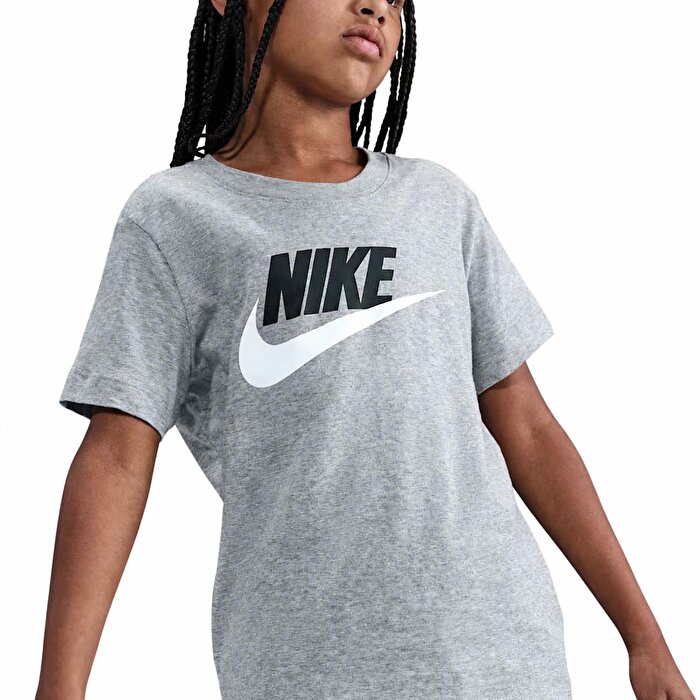 Nike Sportswear Futura Hbr Çocuk Gri Tişört