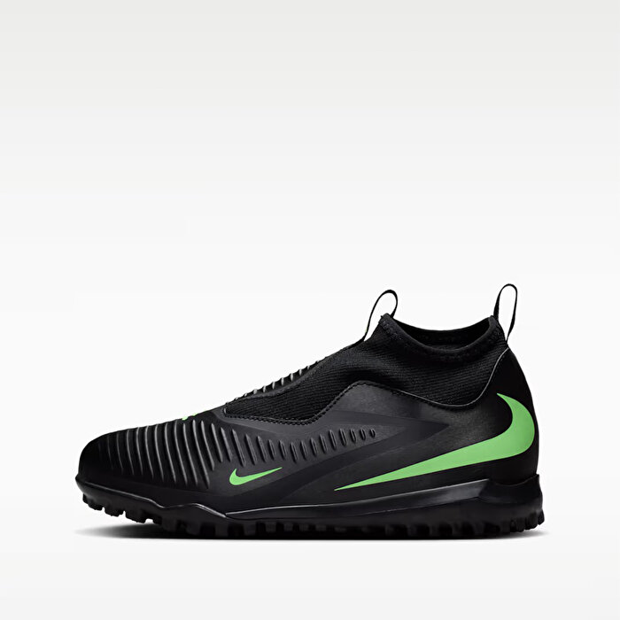 Nike Phantom 6 High Acad Jr Tf Çocuk Siyah Halı Saha Ayakkabısı