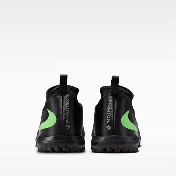 Nike Phantom 6 High Acad Jr Tf Çocuk Siyah Halı Saha Ayakkabısı