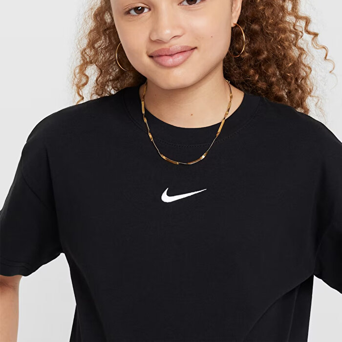 Nike Sportswear Boy Essential Lbr Çocuk Siyah Tişört