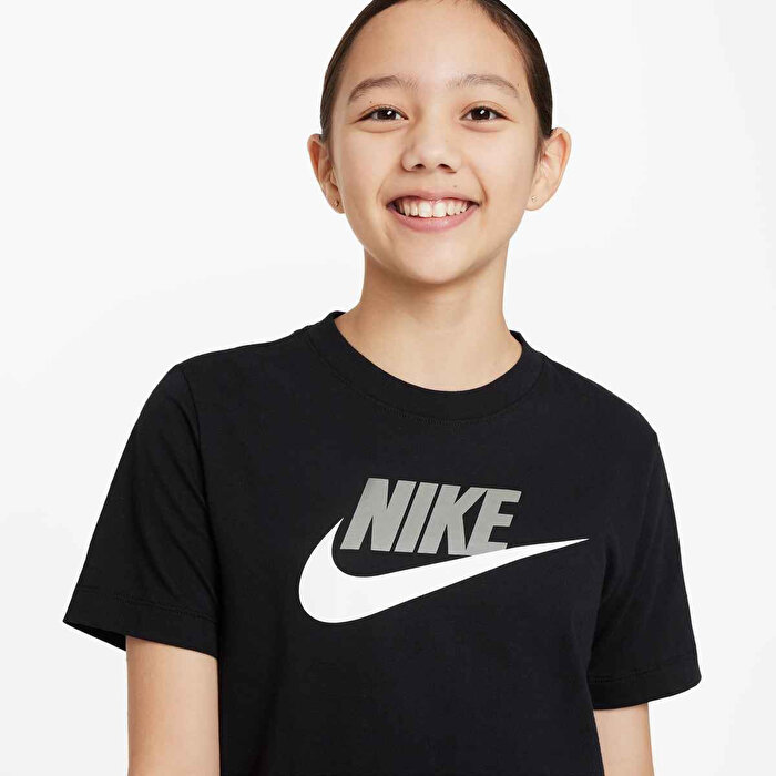 Nike Sportswear Futura Hbr Çocuk Siyah Tişört