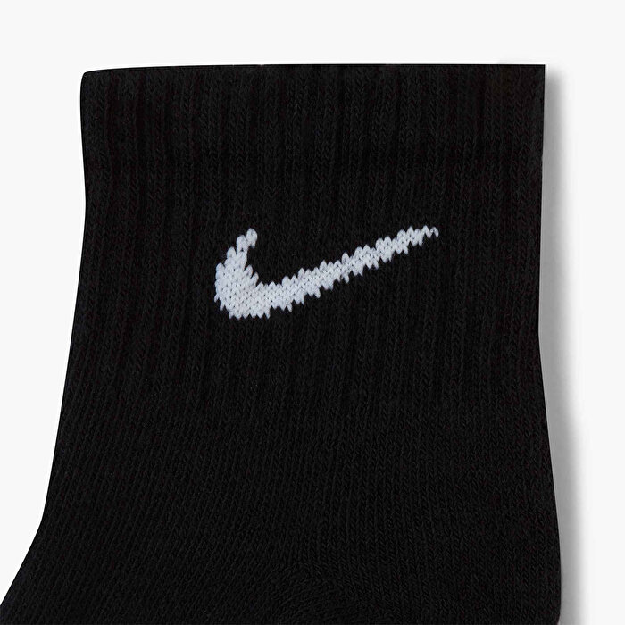 Nike Everyday Cush Ankle 3' lü Siyah Çorap