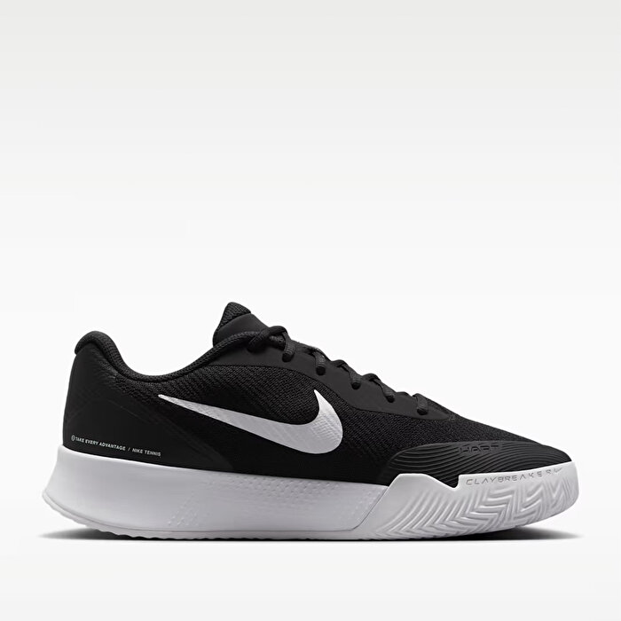 Nike Vapor Lite 3 Erkek Siyah Tenis Ayakkabısı