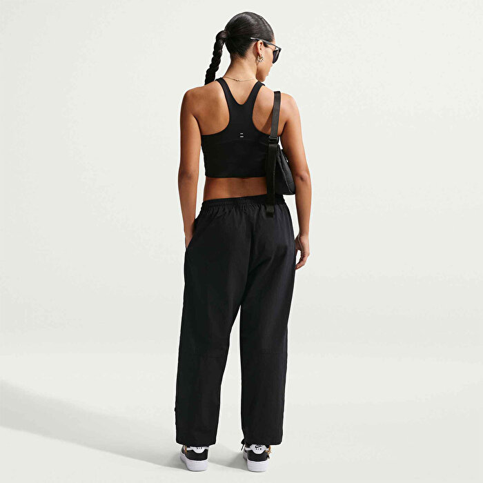 Nike Tempo Dri Fit Medium Sport Crop Bra Kadın Siyah Atlet