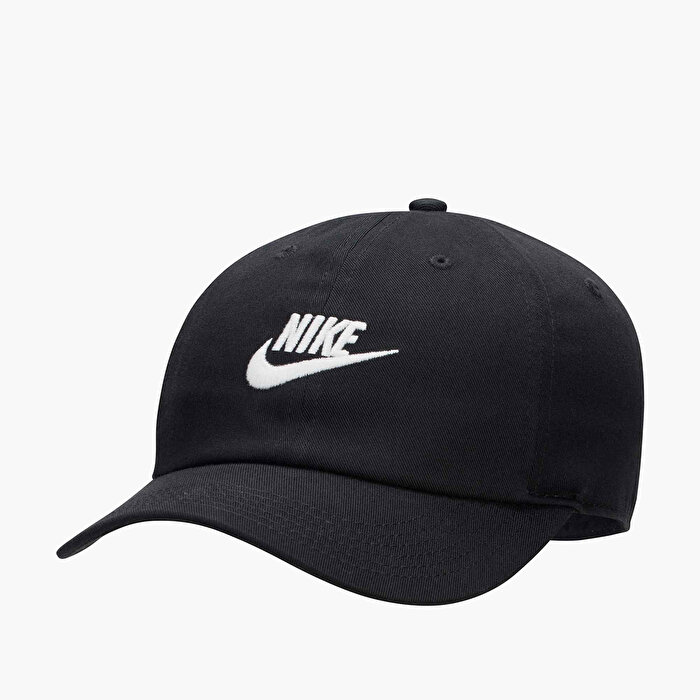 Nike Club Us Cb Futura Wash Çocuk Siyah Şapka