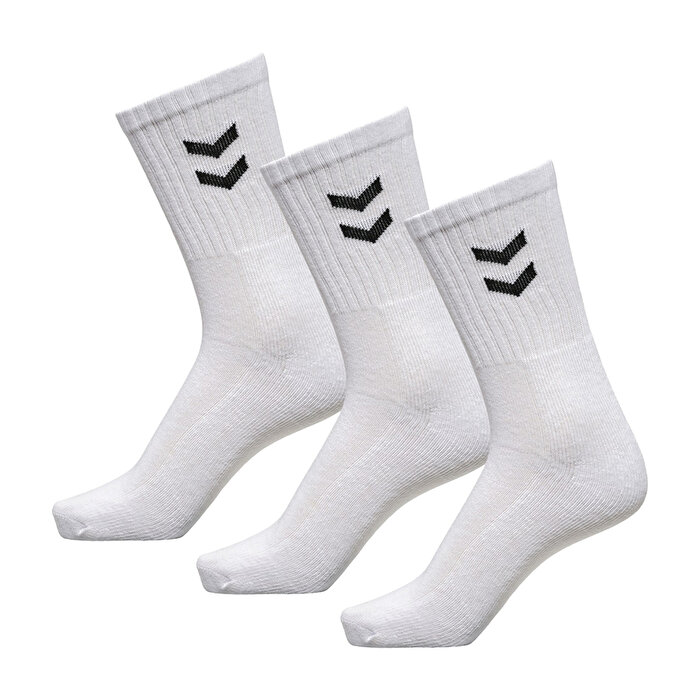Hummel Basic 3' lü Beyaz Çorap