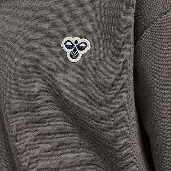 Hummel Loose Çocuk Gri Kapüşonlu Ceket