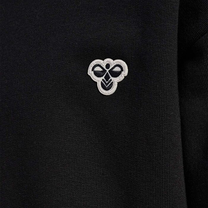 Hummel Loose Çocuk Siyah Sweatshirt