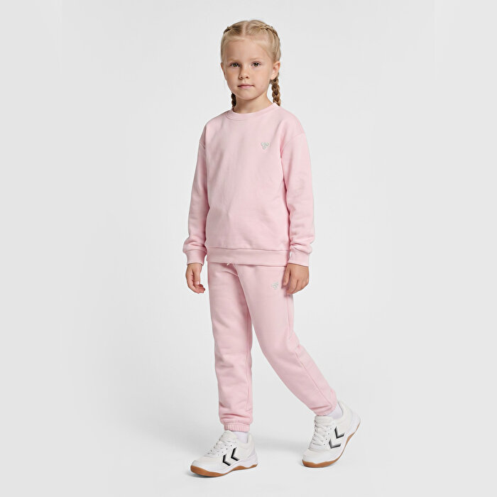 Hummel Loose Çocuk Pembe Sweatshirt