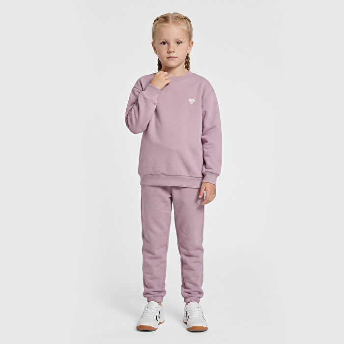 Hummel Loose Çocuk Pembe Sweatshirt