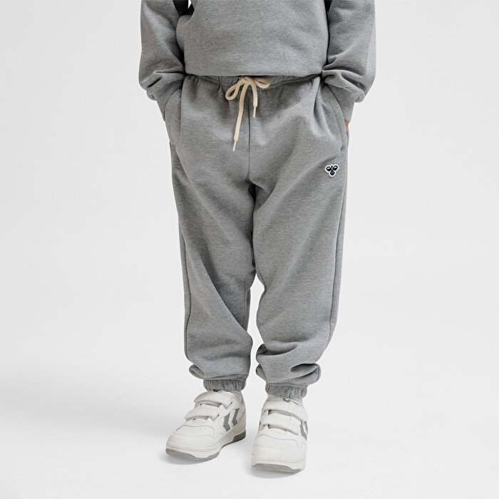 Hummel Loose Çocuk Gri Eşofman Altı