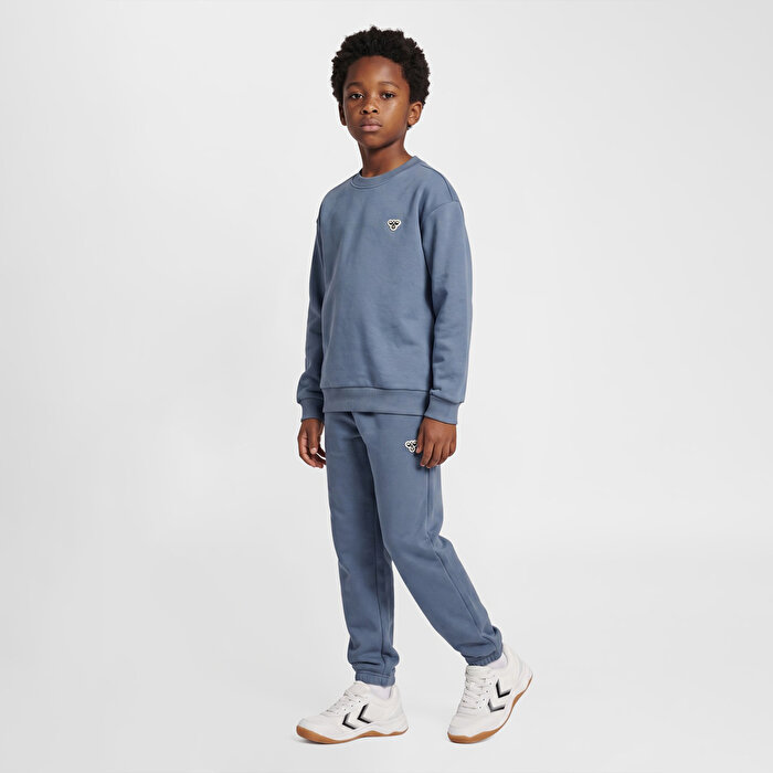 Hummel Loose Çocuk Mavi Eşofman Altı