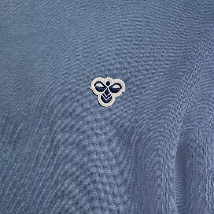 Hummel Loose Çocuk Mavi Kapüşonlu Sweatshirt