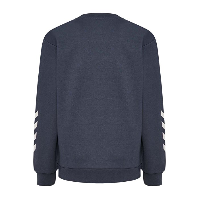 Hummel Reg Logo Çocuk Mavi Sweatshirt