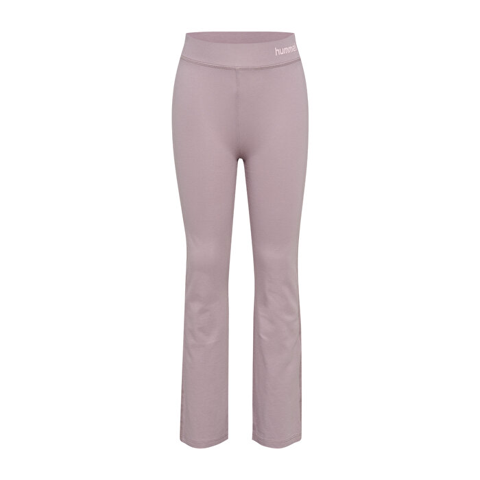 Hummel High Rise Flared Kız Çocuk Pembe Tayt