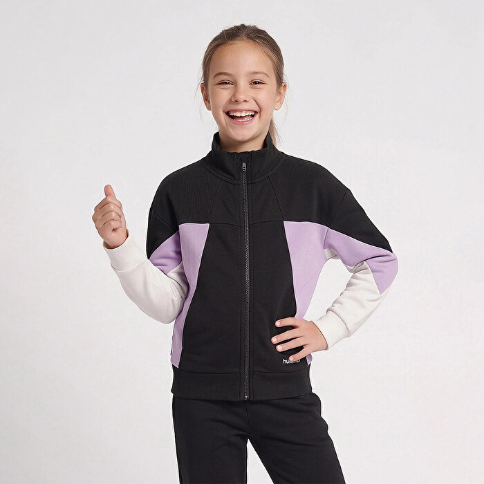 Hummel Nora Kız Çocuk Siyah Dik Yaka Ceket