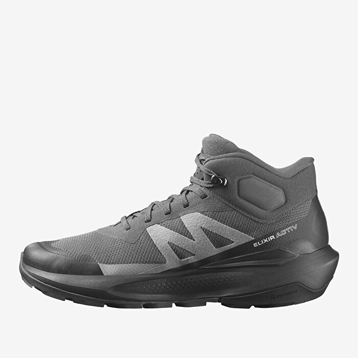 Salomon Elixir Activ Mid Goretex Erkek Gri Bot