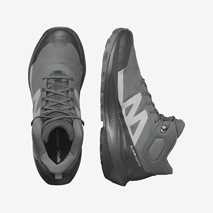 Salomon Elixir Activ Mid Goretex Erkek Gri Bot