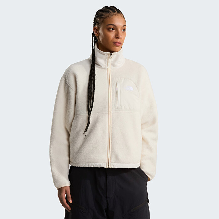 The North Face Yumiori Off Peak Kadın Beyaz Dik Yaka Ceket