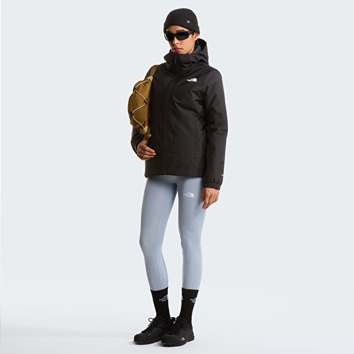 The North Face Quest Insulated Kadın Siyah Kapüşonlu Mont