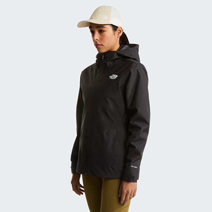 The North Face Quest Triclimate Kadın Siyah Kapüşonlu Mont