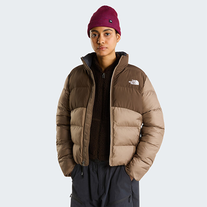 The North Face Saikuru Kadın Kahverengi Dik Yaka Mont