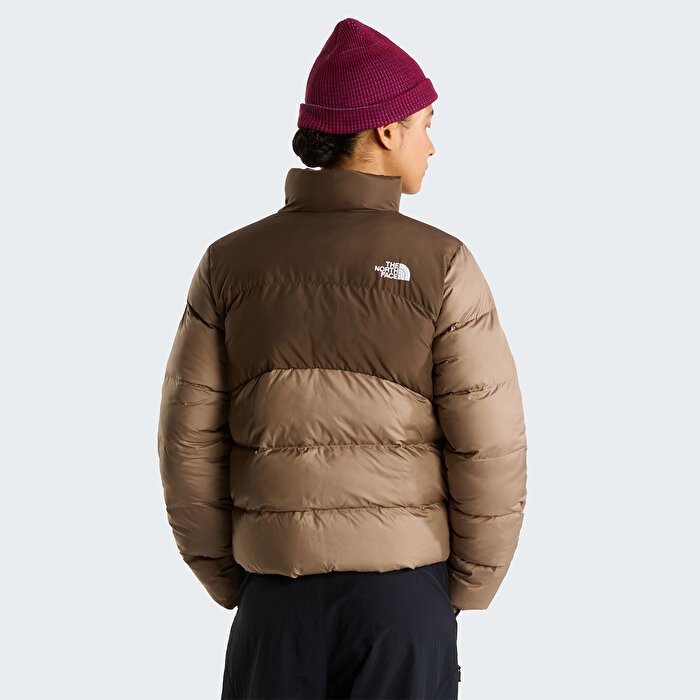 The North Face Saikuru Kadın Kahverengi Dik Yaka Mont